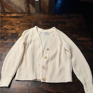 Old Navy Women's Ivory Cardigan Sweater